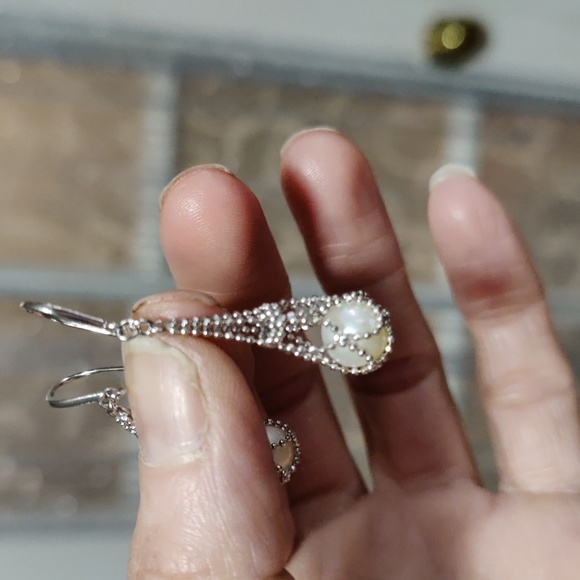 Sterling silver with a pearl in its sack - Picture 6 of 6